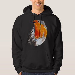Schattige Kerst Robin Kostuum Vogelwaarnemer Birdi Hoodie