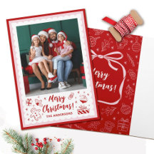 Schattige Kerst Roze Strik Vakantie Foto