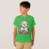 Schattige kerst Shirt voor kinderen (Voorkant volledig)