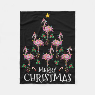Schattige Kerst Shirt Vrouwen Kinder Meisjes Flami Fleece Deken