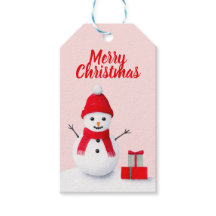 Schattige kerst-sneeuwman pastel waterverf trendy
