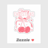 Schattige Kerst sticker (Vel)