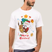 Schattige kerst T-shirt (Voorkant)