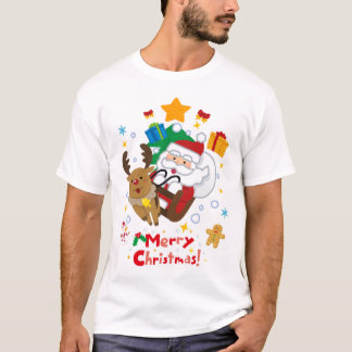 Schattige kerst T-shirt