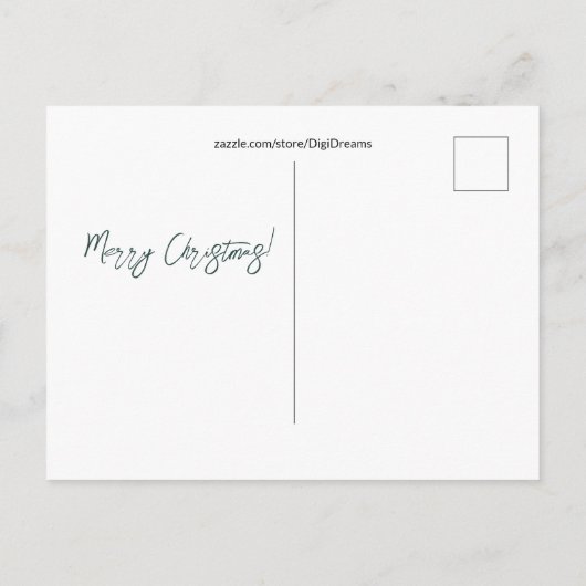 Schattige kerst uil vakantie Cookie Exchange Feestdagenkaart (Achterkant)