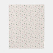 Schattige Kerst Warm Kleur Fleece Deken (Voorkant)