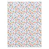 Schattige Kerst Waterverf Illustratiepatroon Tafelkleed (Voorkant)