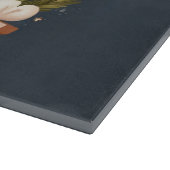 Schattige Kerst/Winter beer in krans Snijplank (Hoek)