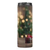 Schattige kerst Wombat, Thermosbeker (Achterkant)