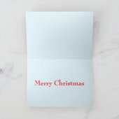 Schattige Kerstbabyzeehond - Mooie & Festive Kaart (Binnen)