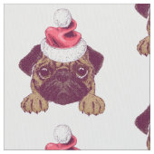 Schattige kerstbekkenverbinding stof (Close Up)