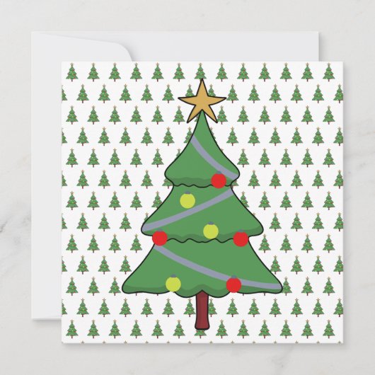 Schattige kerstboom (Voorkant)