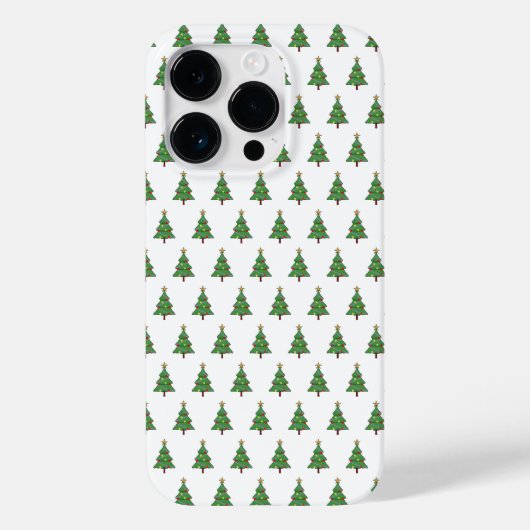 Schattige kerstboom Case-Mate iPhone case (Achterkant)