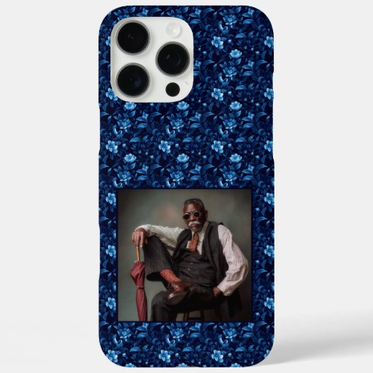 Schattige Kerstcadeau Roos Foto Case-Mate iPhone Case (Achterkant)