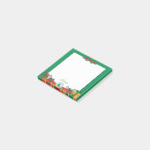 Schattige kerstcadeaus & hulst post-it® notes (Schuin)