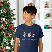 Schattige kerstdier t-shirt