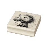 Schattige Kerstegel Rubberstempel (Stempel)