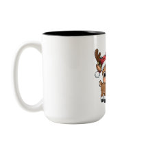 Schattige Kerstelandreindeer & Sneeuwman