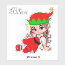 Schattige Kerstfee Elf