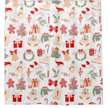 Schattige kerstfeest