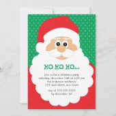 Schattige kerstfeest kaart (Voorkant)