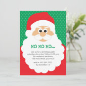 Schattige kerstfeest kaart (Staand voorkant)