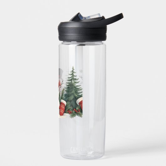 Schattige  kerstfeest waterfles (Links)