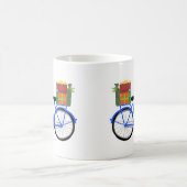 Schattige kerstfeestdagen met kerstcadeautjes koffiemok (Center)