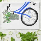 Schattige kerstfeestdagen met kerstcadeautjes theedoek (Gevouwen)