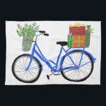 Schattige kerstfeestdagen met kerstcadeautjes theedoek<br><div class="desc">Ik hoop dat je dit vakantiepatroon leuk vindt. Voeg je eigen tekst toe om deze aan te passen als je dat wilt. Bekijk mijn winkel voor meer overeenkomende objecten en andere vakantiepatronen. Bedankt om met mij te winkelen!</div>