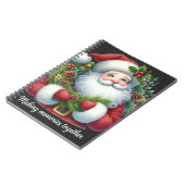 Schattige kerstfotoboek notitieboek (Linkerzijde)