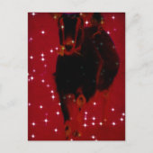 Schattige Kerstgeit  Briefkaart (Voorkant)