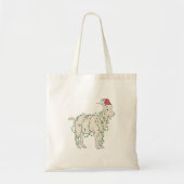 Schattige kerstgeit tote bag (Voorkant)