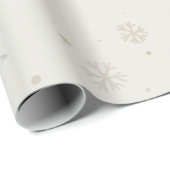 Schattige Kerstglans Cadeaupapier (Rol Hoek)