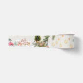 Schattige Kerstglans Grosgrain Lint (Voorkant)