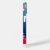 Schattige kersthond Case-Mate iPhone case (Achterkant / Rechts)