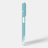 Schattige kersthond Case-Mate iPhone case (Achterkant / Rechts)