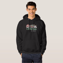 Schattige Kersthondengroep Hoodie