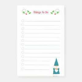 Schattige Kerstkabouter Dingen Te Doen Post-it Not Post-it® Notes