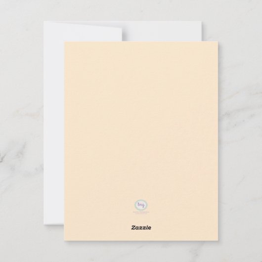 Schattige kerstkabouter rendier feestdagenkaart (Achterkant)