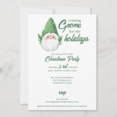 Schattige Kerstkabouter voor de Feestdagen Feestdagenkaart (Voorkant)