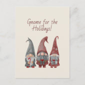 Schattige kerstkabouters met Holiday Cheer Kaart (Voorkant)