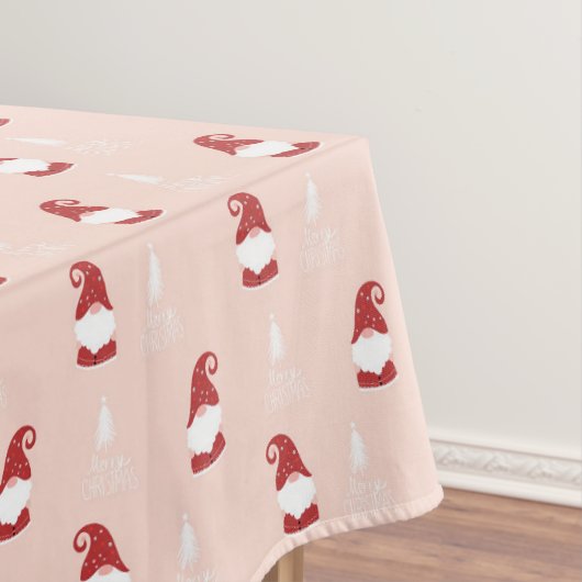 Schattige Kerstkabouters Tafelkleed (Voorbeeld)