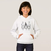 Schattige Kerstkabouters Vakantiedesign. (Voorkant volledig)