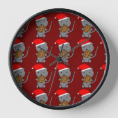 Schattige Kerstkat (Voorkant)