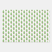 Schattige Kerstkatten Inpakpapier Vel (Voorkant 3)