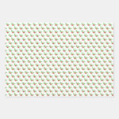 Schattige Kerstkatten Inpakpapier Vel (Voorkant 2)