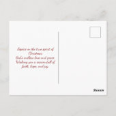 Schattige Kerstkatten Pet Lover Briefkaart (Achterkant)