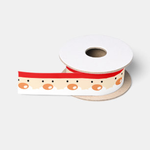 schattige kerstkerstkerstkerstmangezicht satijnen lint