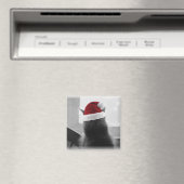 Schattige kerstkeuten magneet (Insitu (Vaatwasser))